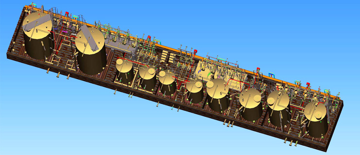 Chemical Injection skids (Water Treatment)